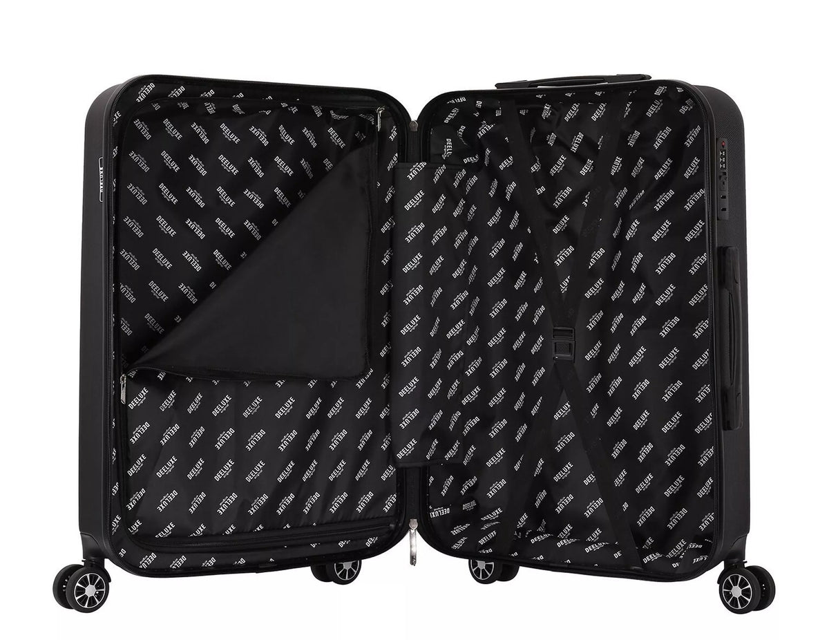 Set de 3 valises 4 double roues abs rigide - doggy rider - Deeluxe