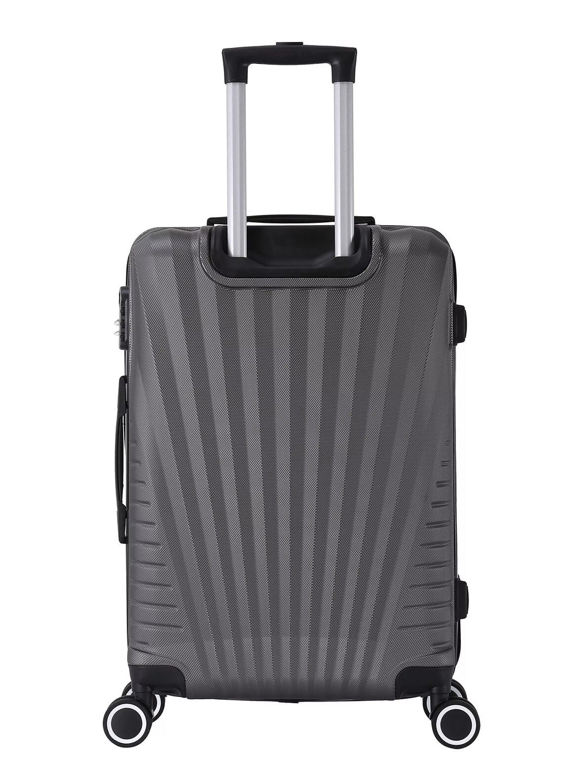 Valise Cabine 55x34x23cm - Rigide, Légère 2,5 Kg - 39 litres - 4 Doubles Roues Silencieuses - Elegance