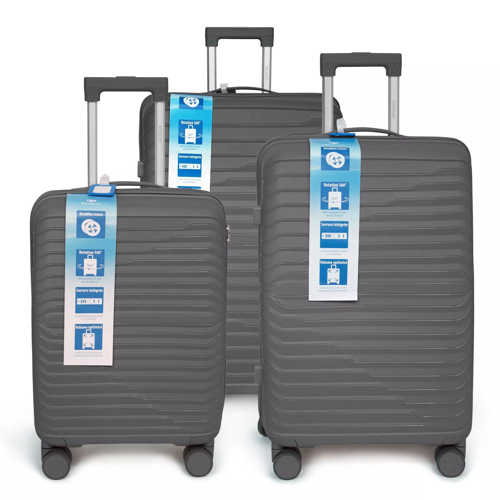 Set de 3 valises pp 8 roues