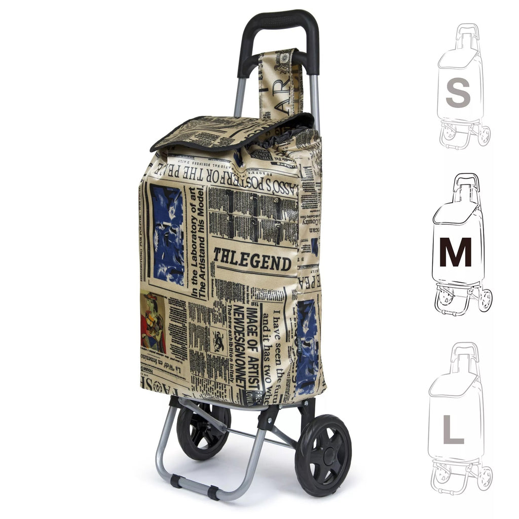 Chariot de course textile