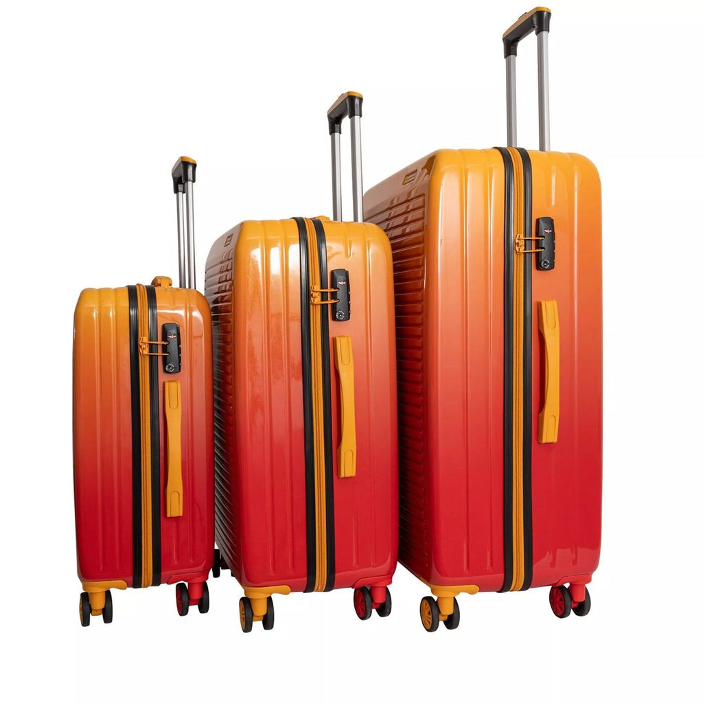 RAINBOW 3 piècesEnsemble de valises à coque rigide