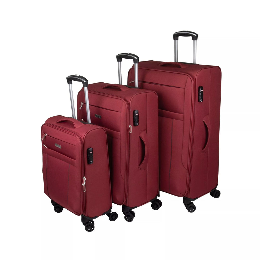 SEATTLE 3 piècesEnsemble de valises souples