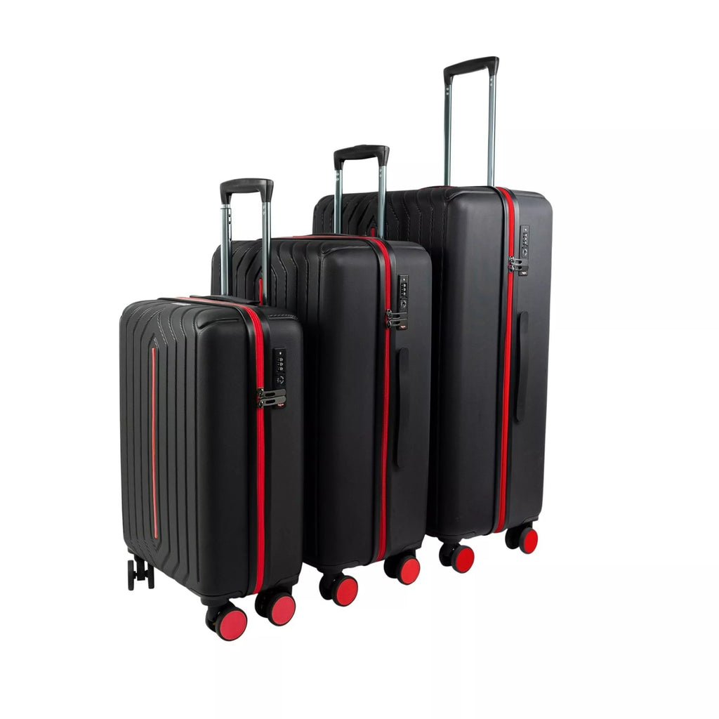 ATLANTA 3 piècesEnsemble de valises à coque rigide