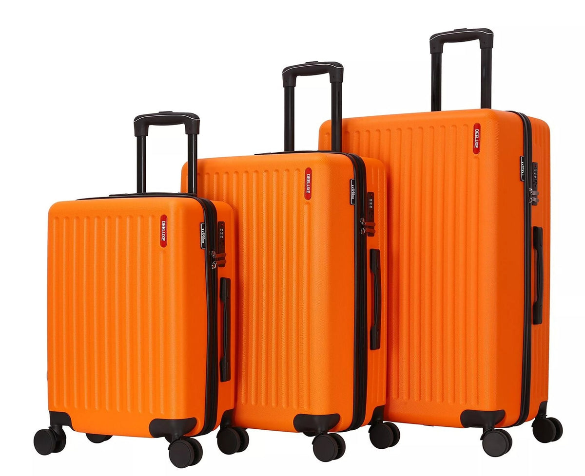 Set de 3 valises 4 double roues ABS rigide - Urbanite - DEELUXE