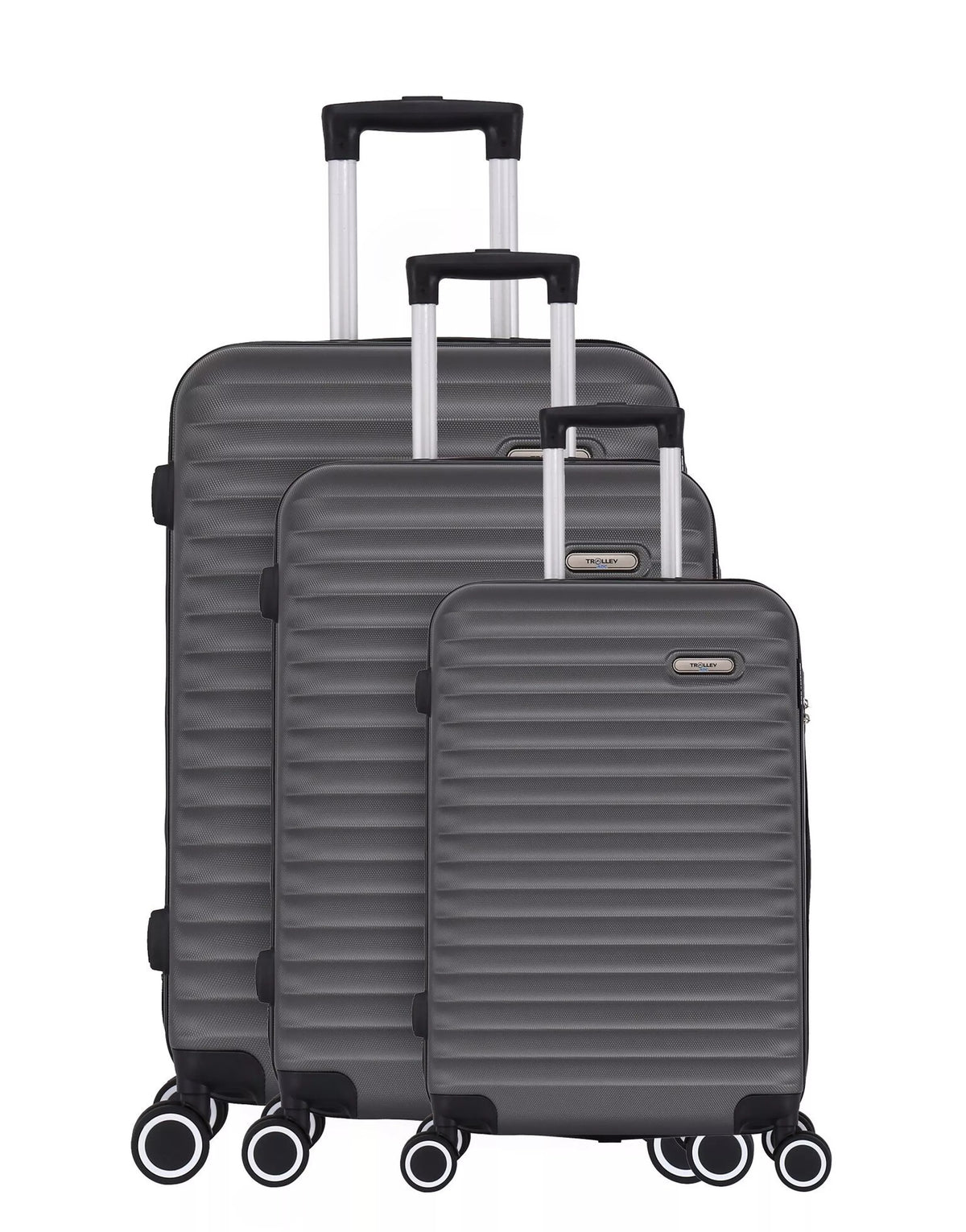 Set de 3 valises double roues ABS - Classiq