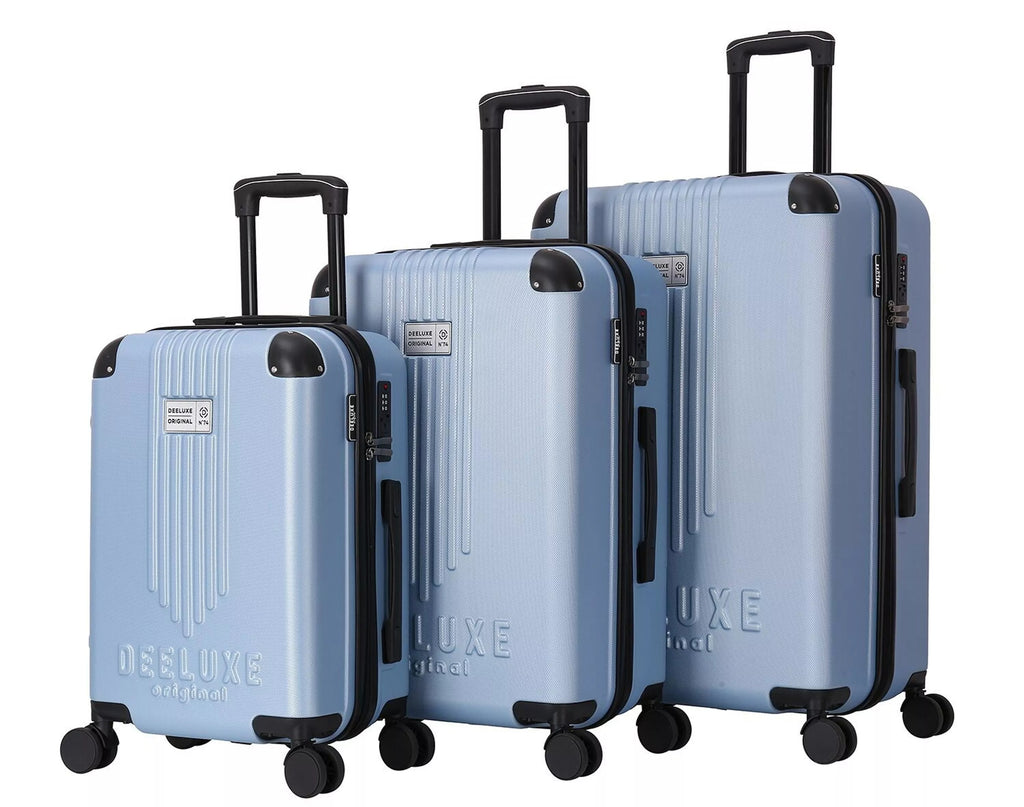 Set de 3 valises 4 double roues ABS rigide - CITYVIEW - DEELUXE