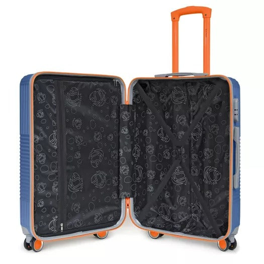 Set 4 valises ABS bicolore