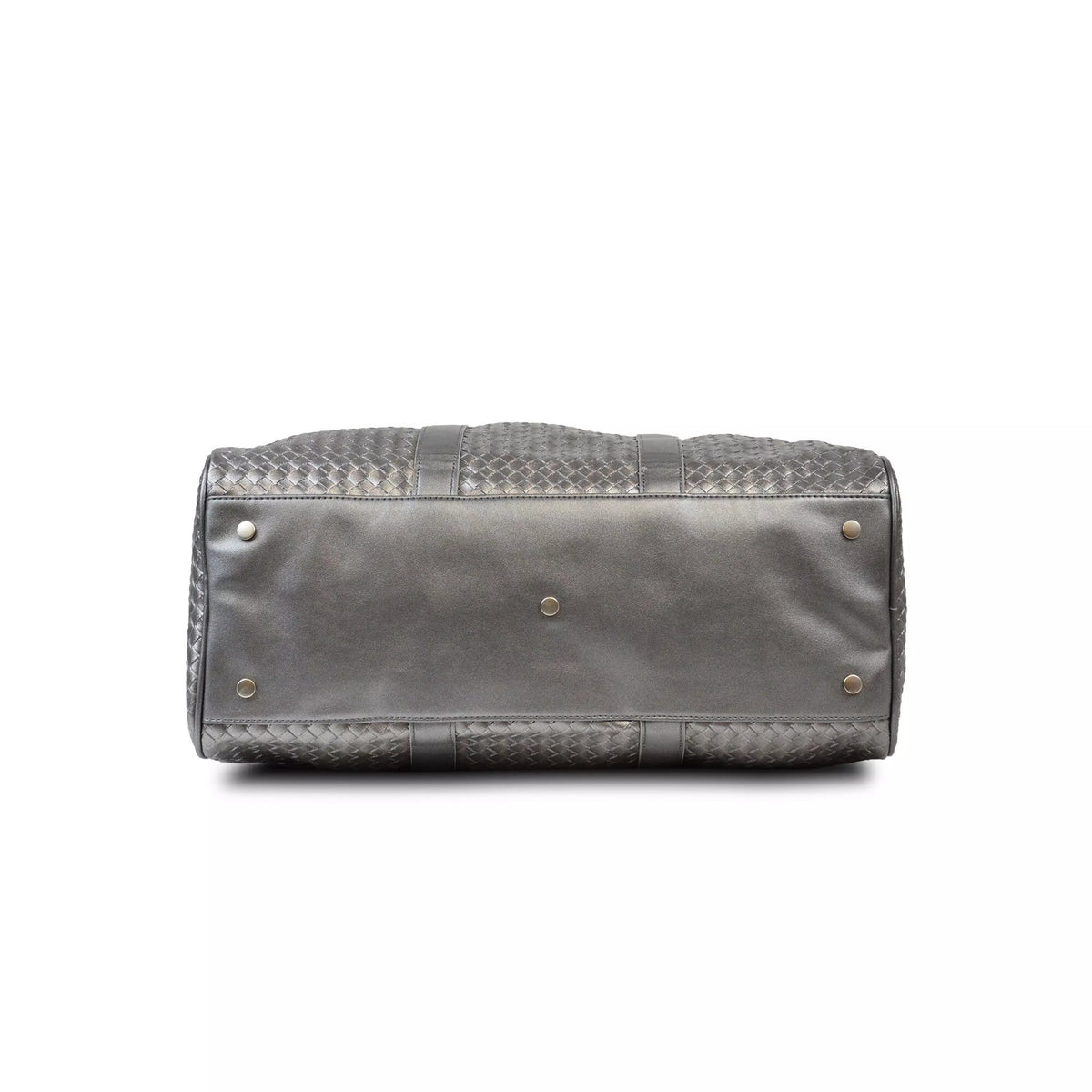 Sac week-end tressé noir