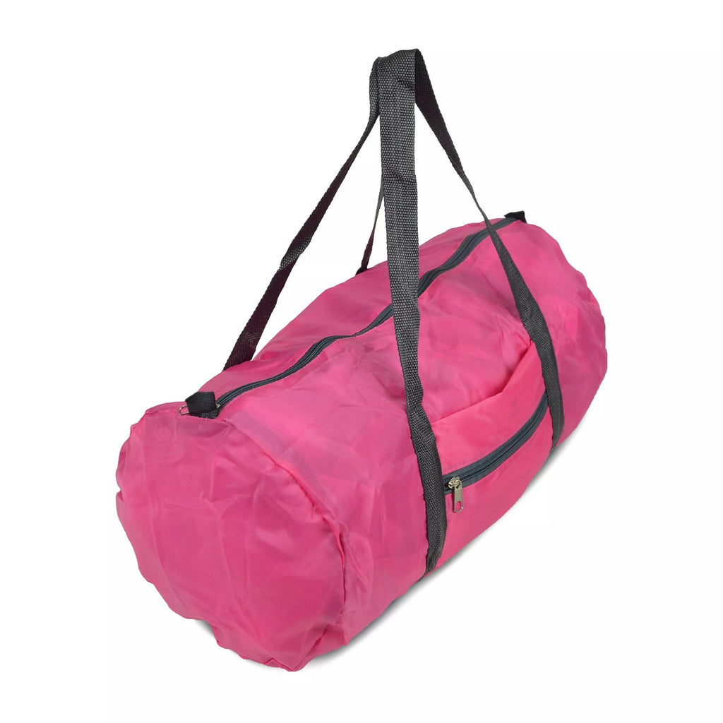 Sac polochon pliable fuchia
